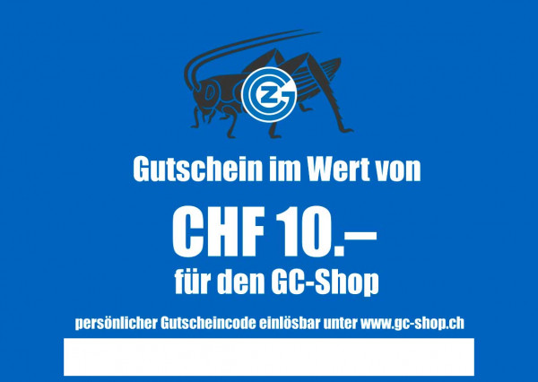 Gutschein CHF 10.--